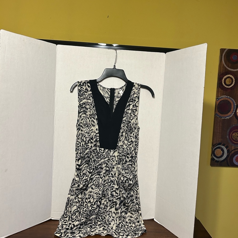 Peasant Mixage Tunic Mini Dress Sz M